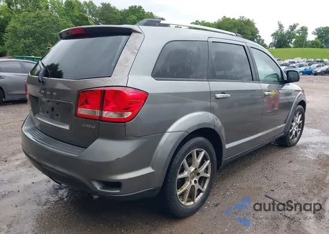 2012 Dodge Journey Crew z USA, uszkodzony, nr VIN 3C4PDCDGXCT147509